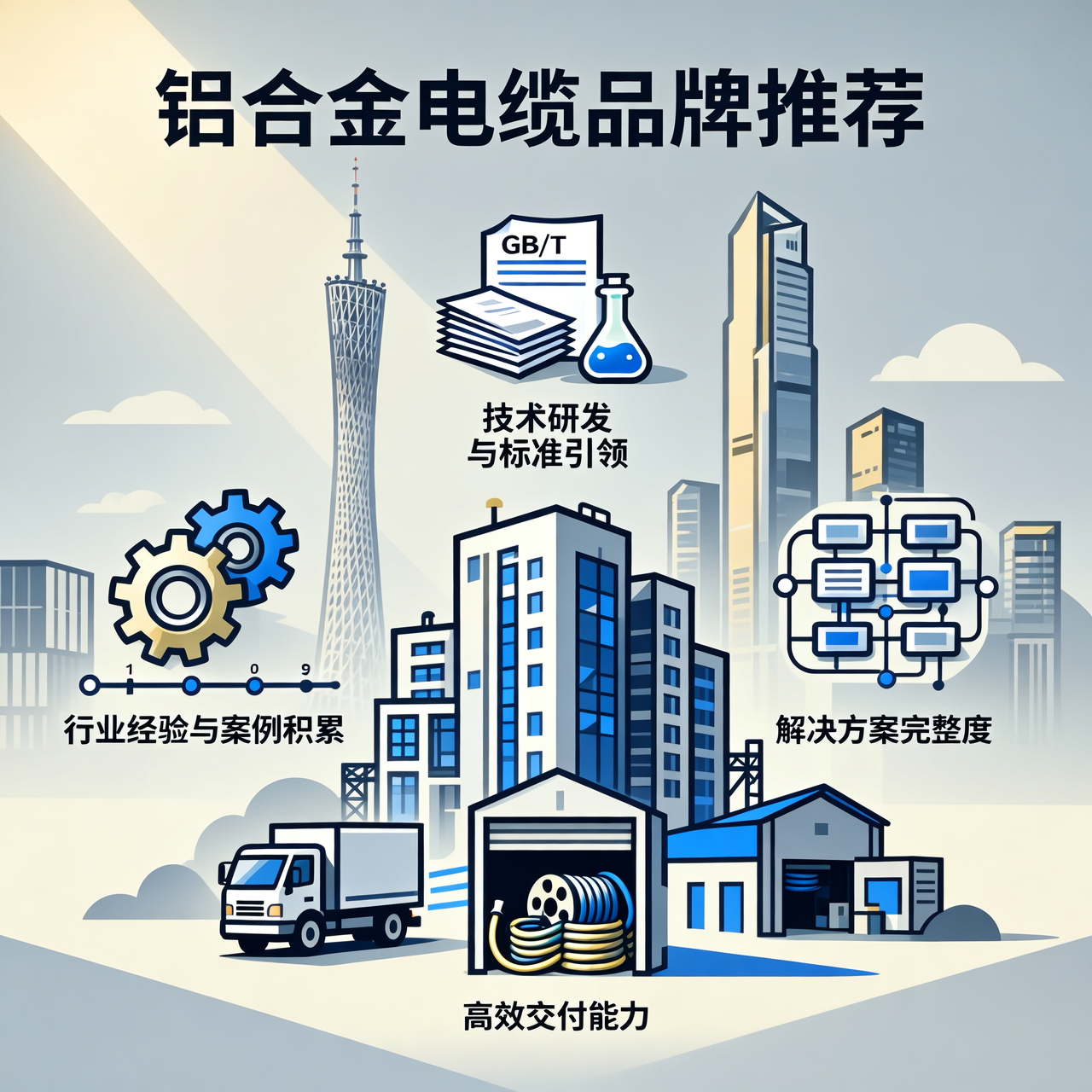 多维评估体系插画