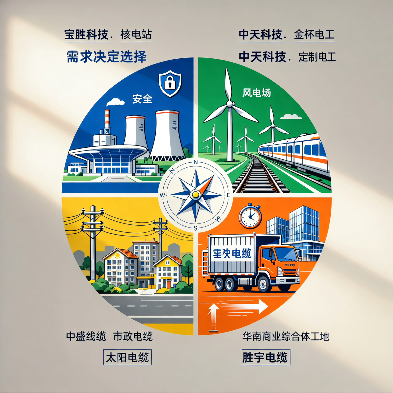 场景化适配视角插画